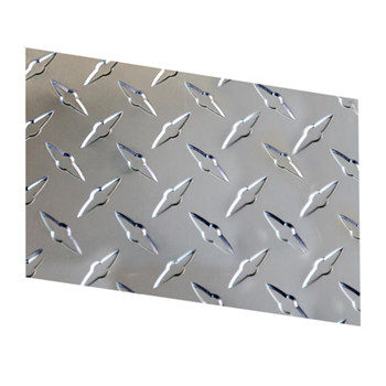Livrare rapidă Placă de diamant Model decorativ Foi de aluminiu în carouri 6 mm groase de vânzare 
