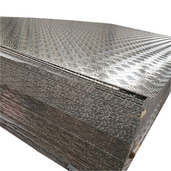 Placă de verificare aluminiu / aluminiu / aluminiu / placă de rulare din aluminiu 5 bari 